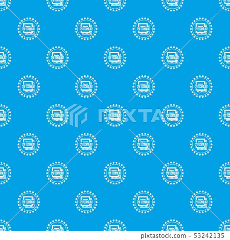 Technology Pattern Ith Cpu Cpu technology pattern vector seamless blue - Stock Illustration ...