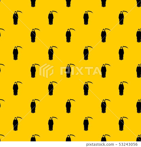 Death with scythe pattern vector 53243056