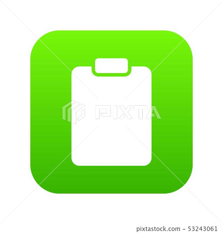 Document plan icon green vector Document plan icon green vector 53243061