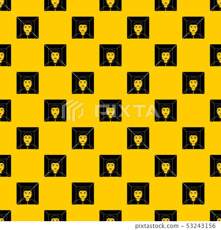 Man pattern vector 53243156