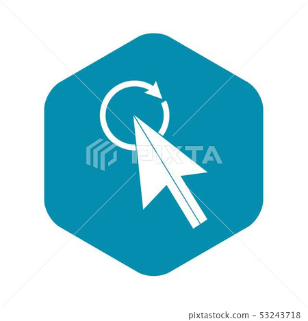 Click icon, simple style - Stock Illustration [53243718] - PIXTA