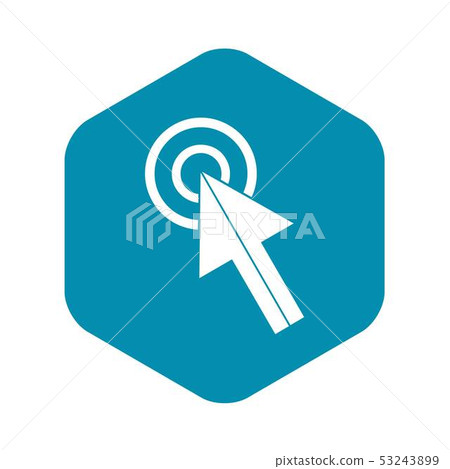 Click icon, simple style - Stock Illustration [53243899] - PIXTA