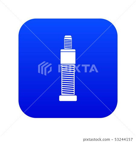 Screw and bolt icon digital blue - Stock Illustration [53244157] - PIXTA