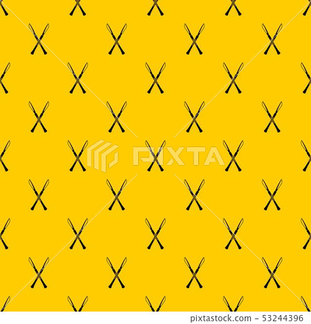 Surgeon scalpels pattern vector 53244396
