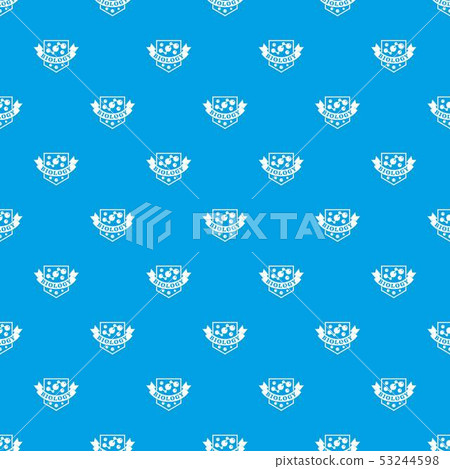 Evolution biology pattern vector seamless blue-插圖素材 [53244598] - PIXTA圖庫