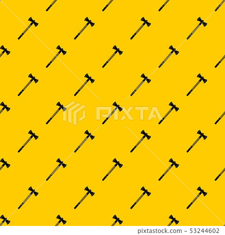 Big ax pattern vector 53244602