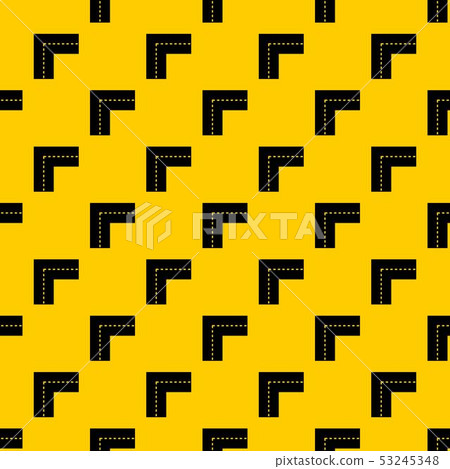 Turning road pattern vector 53245348