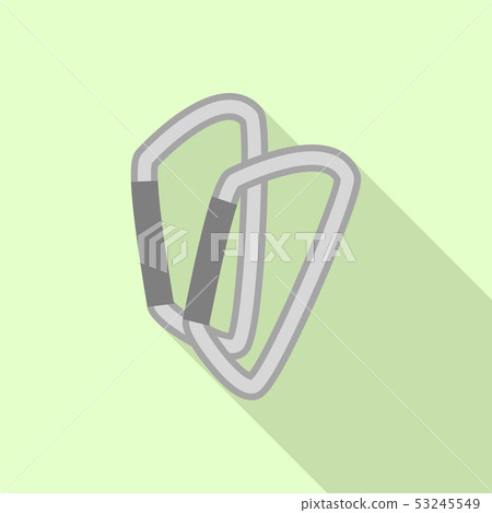 Carabine icon, flat style Carabine icon, flat style 53245549