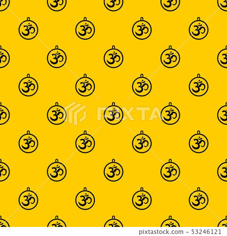 Indian coin pattern vector 53246121