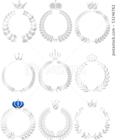 Laurel crown frame ranking award winning advertising 53246762