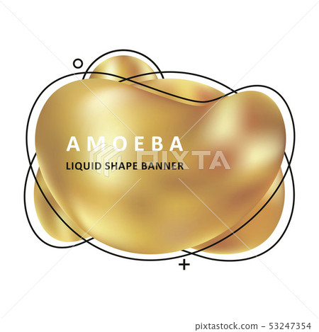 Golden trendy concept. 53247354