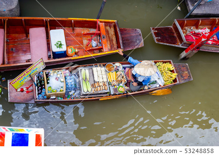 Damnoen Saduak Floating Market, Thailand 53248858
