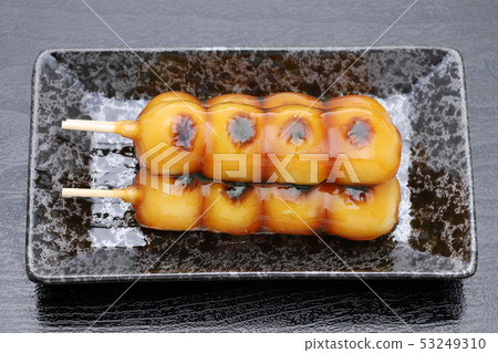Mitarashi dumpling Mitarashi dumpling 53249310