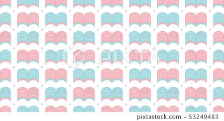 書籍圖案 - 無縫 書籍圖案 - 無縫 53249483