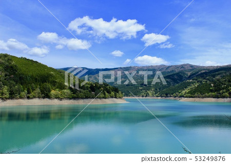 Superb view Lake Ikawa hiking Superb view Lake Ikawa hiking 53249876
