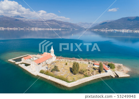 Island in Tivat bay Gospa od Milosti 53249948