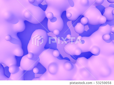 Abstract background with pink and blue liquid... - Stock Illustration ...