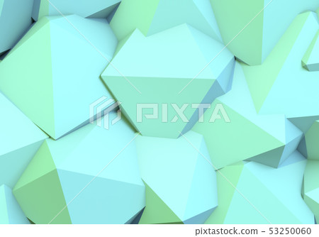 Abstract background with 3d shapes and vibrant... - Stock Illustration ...