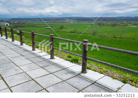 從停車場的北海道純種銀座視圖 53251213