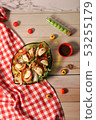 Tomato cheese salad 53255179