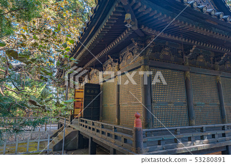 A scene of Nikko Toshogu Okumiya A scene of Nikko Toshogu Okumiya 53280891