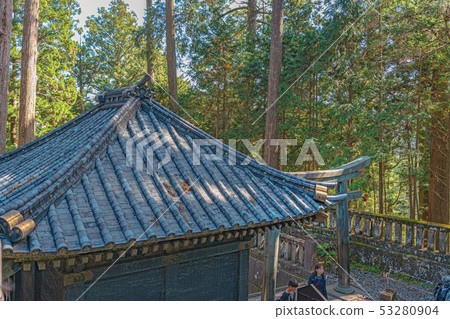 A scene of Nikko Toshogu Okumiya A scene of Nikko Toshogu Okumiya 53280904