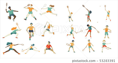 Badminton adults and children bundle set Badminton adults and children bundle set 53283391