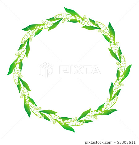Lily of the valley _ wreath Lily of the valley _ wreath 53305611