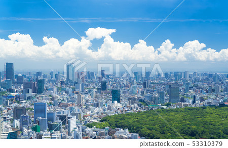 Tokyo scenery summer Tokyo scenery summer 53310379