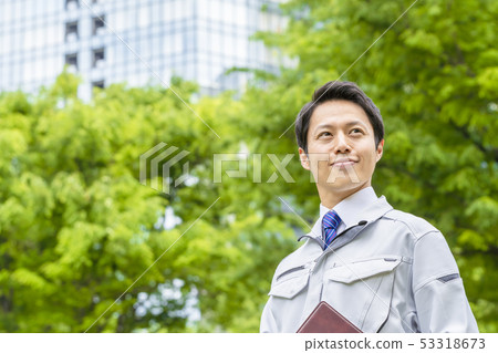 Men in work clothes 53318673