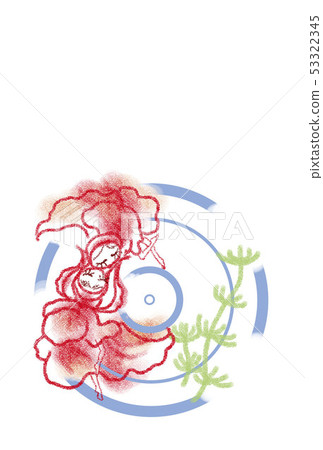 金魚夏天問候模板 金魚夏天問候模板 53322345