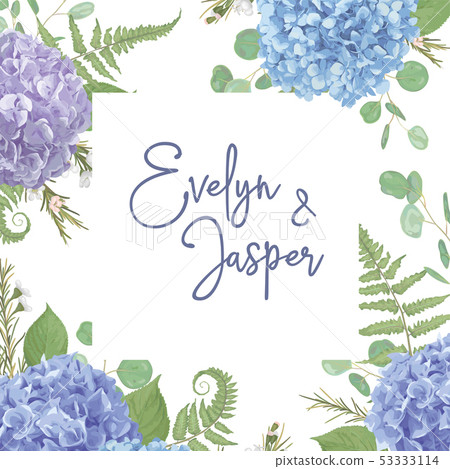Wedding, watercolor seasonal flower card.Leaves, Wedding, watercolor seasonal flower card.Leaves, 53333114