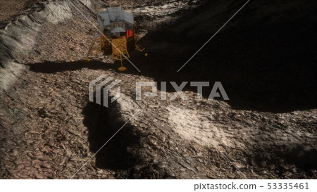 lunar landing mission on the Moon lunar landing mission on the Moon 53335461