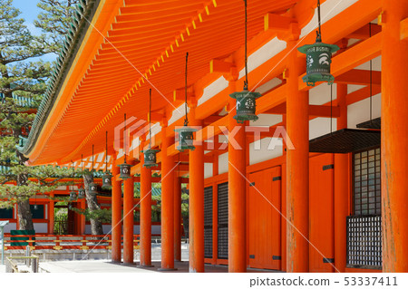 平安神宮神社神樂行走了 平安神宮神社神樂行走了 53337411