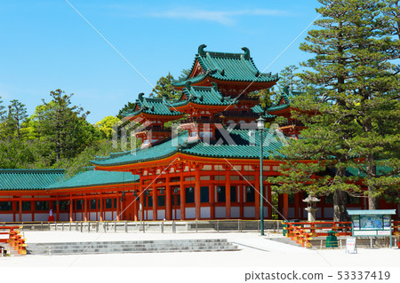 Heian Jingu Shrine Soryu Tower Heian Jingu Shrine Soryu Tower 53337419