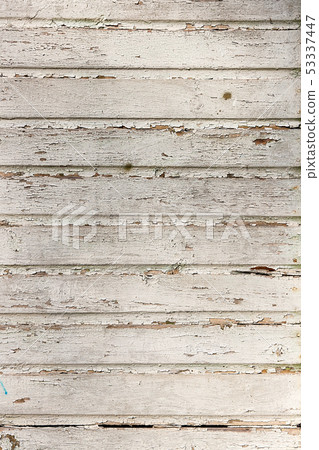 Old wooden wall, shabby paint as background Old wooden wall, shabby paint as background 53337447