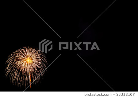fireworks on black background fireworks on black background 53338107