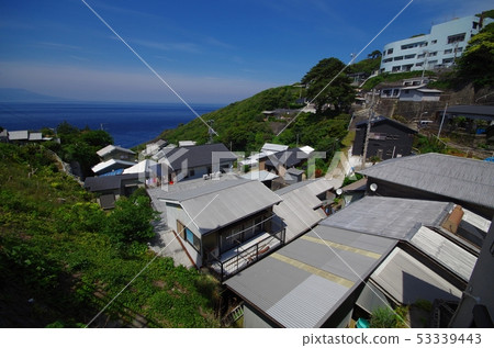 Village scenery of Mikurajima 53339443