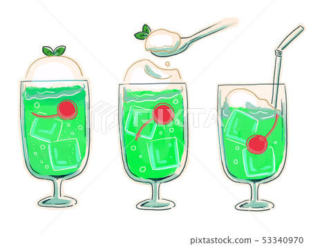 Melon Cream Soda 53340970