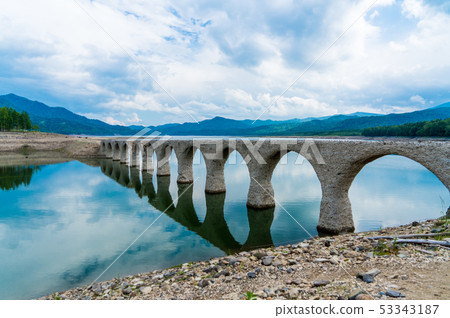 Taushvets river bridge (Hokkaido Nukabira source town) 53343187