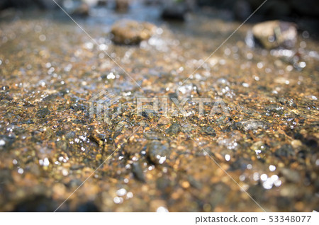 A summer resort brook A summer resort brook 53348077