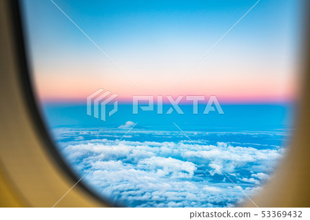 clouds sky skyscape and fuji mountain. Sunrise clouds sky skyscape and fuji mountain. Sunrise 53369432
