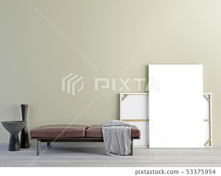 mock up poster with vintage pastel hipster mock up poster with vintage pastel hipster 53375954