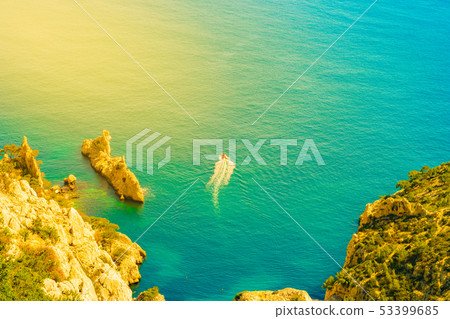 Calanque at les Calanques national park in France Calanque at les Calanques national park in France 53399685
