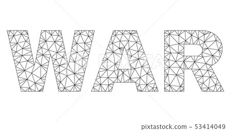 Polygonal Carcass WAR Text Tag Polygonal Carcass WAR Text Tag 53414049
