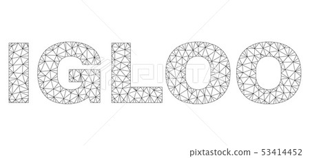 Polygonal Mesh IGLOO Text Tag 53414452