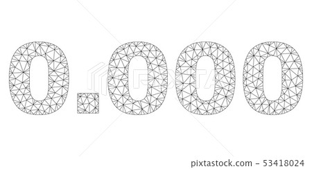polygonal-wire-frame-0-000-text-caption-stock-illustration-53418024