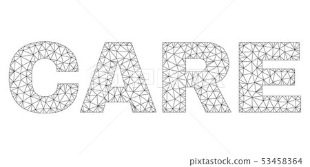 Polygonal Carcass CARE Text Tag Polygonal Carcass CARE Text Tag 53458364