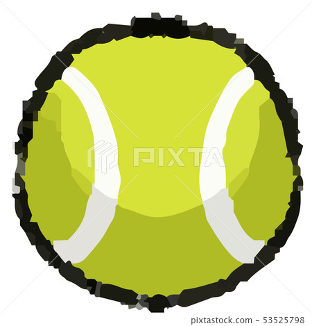 Tennis ball illustration Tennis ball illustration 53525798