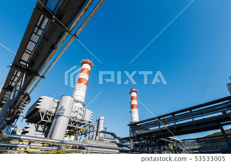 Gas turbine power plant on natural gas with Gas turbine power plant on natural gas with 53533005